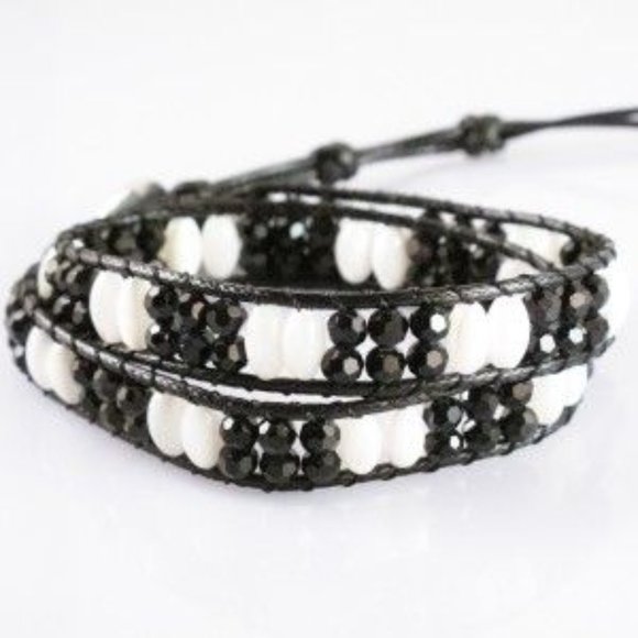 SueSue Jewelry - NEW Handmade Double Wrap Bracelet Choker Necklace